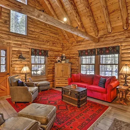 Rustic Breckenridge Cabin With Private Hot Tub Exterior photo