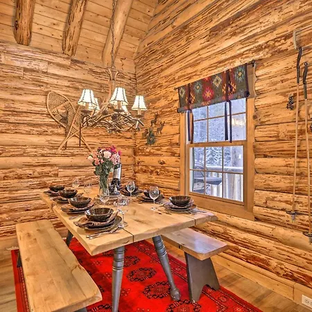 Rustic Breckenridge Cabin With Private Hot Tub Exterior photo